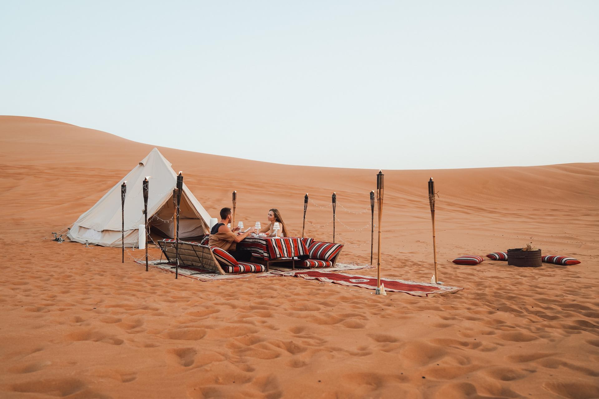 Glamping in UAE – Luxury Desert Stay Near Dubai