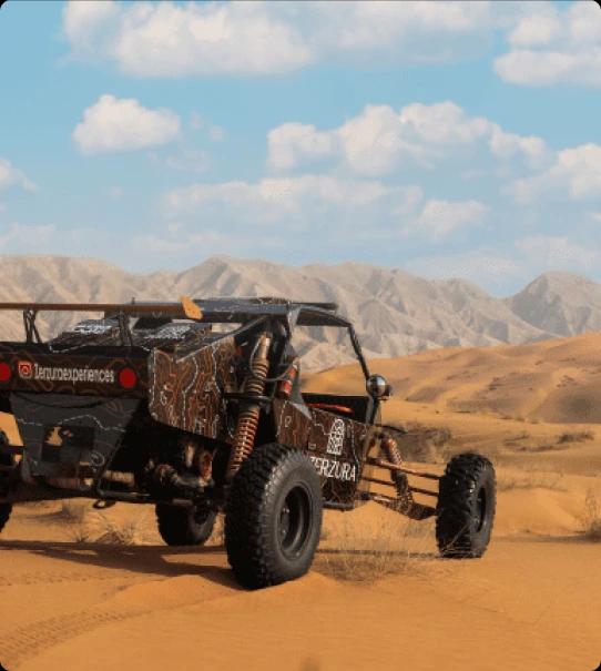 Team Zerzura: experts in dune buggy dubai adventures and exclusive desert safari dubai alternatives