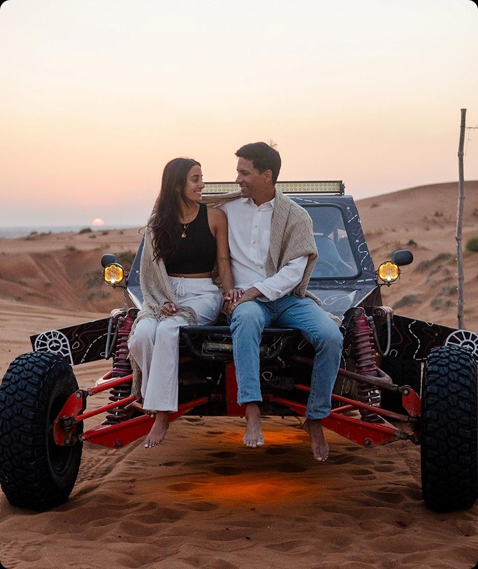 Celebrate valentines with dune experiences